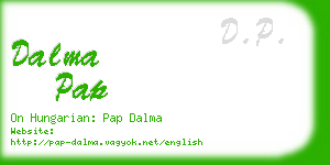 dalma pap business card